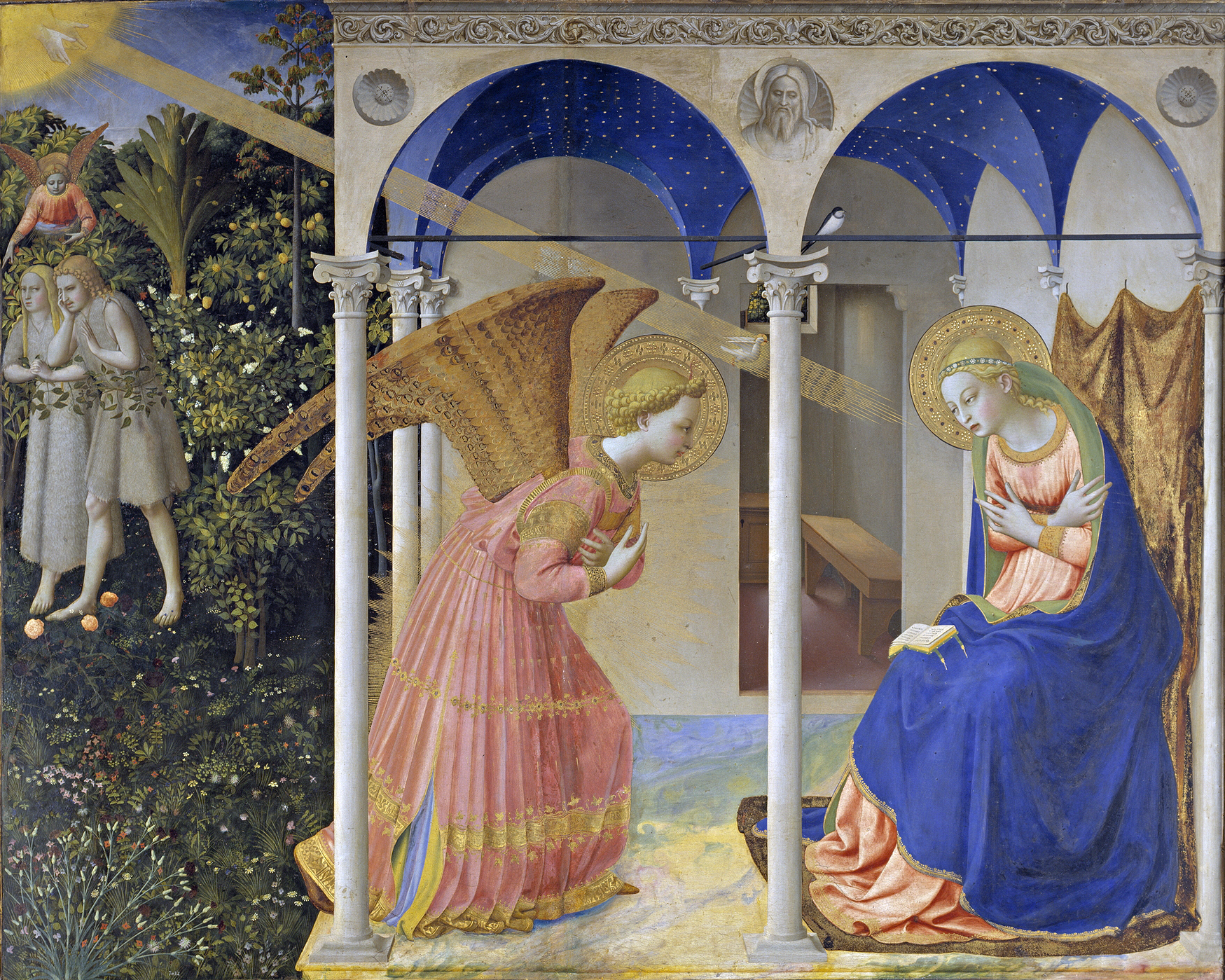 La Anunciación, de Beato Angelico La Anunciación, de Beato Angelico